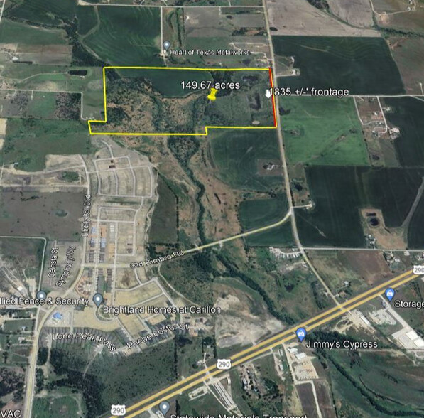 Primary Photo Of 13910 FM 1100, Manor Land For Sale