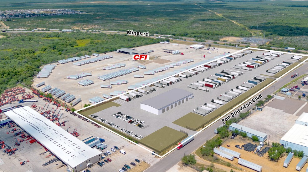 Primary Photo Of 14610 Mines Rd, Laredo Truck Terminal For Lease