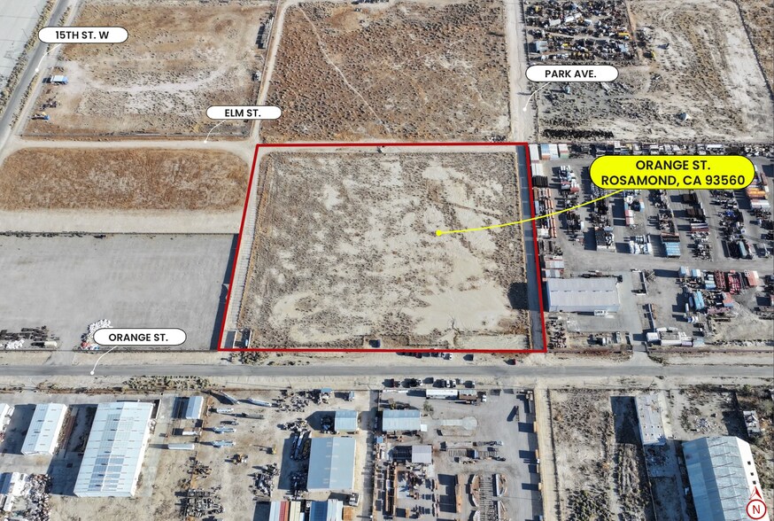 Primary Photo Of 1351 Orange St, Rosamond Land For Sale