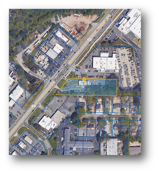 Primary Photo Of 5621 Peachtree Industrial Blvd, Chamblee Land For Sale