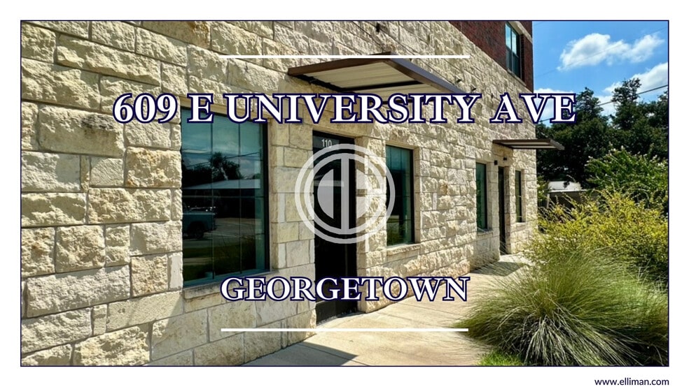 Primary Photo Of 609 E University Ave, Georgetown Storefront Retail Office For Sale