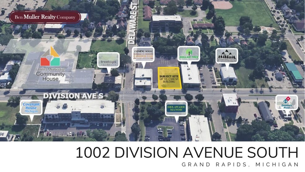 Primary Photo Of 1002 Division, Grand Rapids Freestanding For Lease