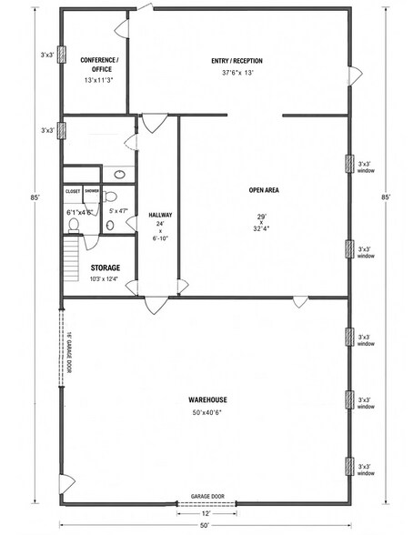 More Photos Of 107 S Lee St, Fredericksburg Flex For Lease