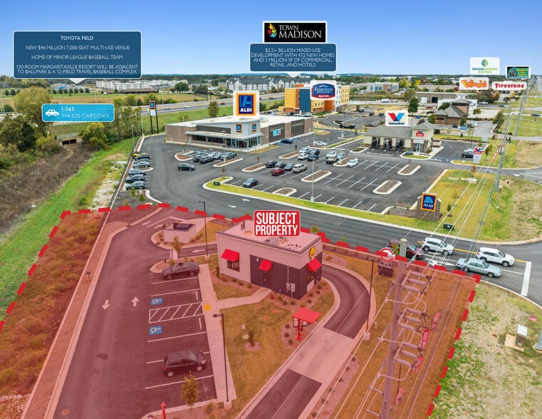 More Photos Of Hughes Rd & Madison Blvd, Madison Freestanding For Sale