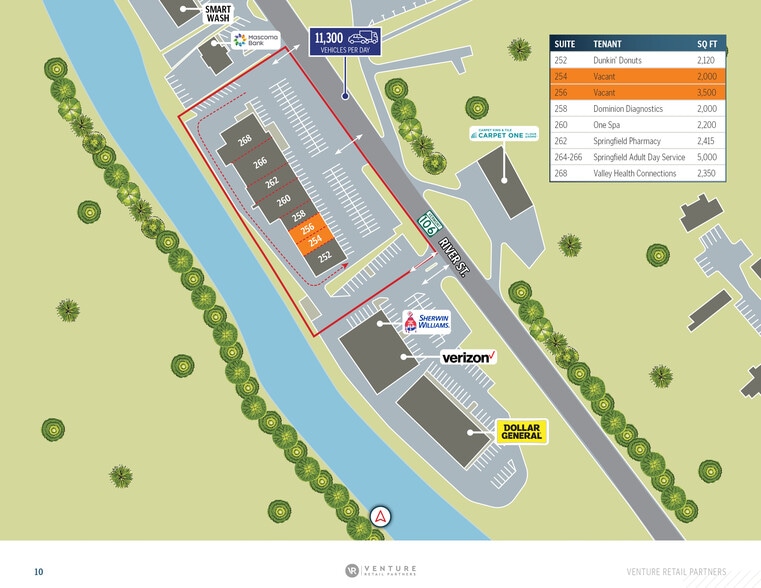 More Photos Of 252-268 River St, Springfield Storefront Retail Office For Lease