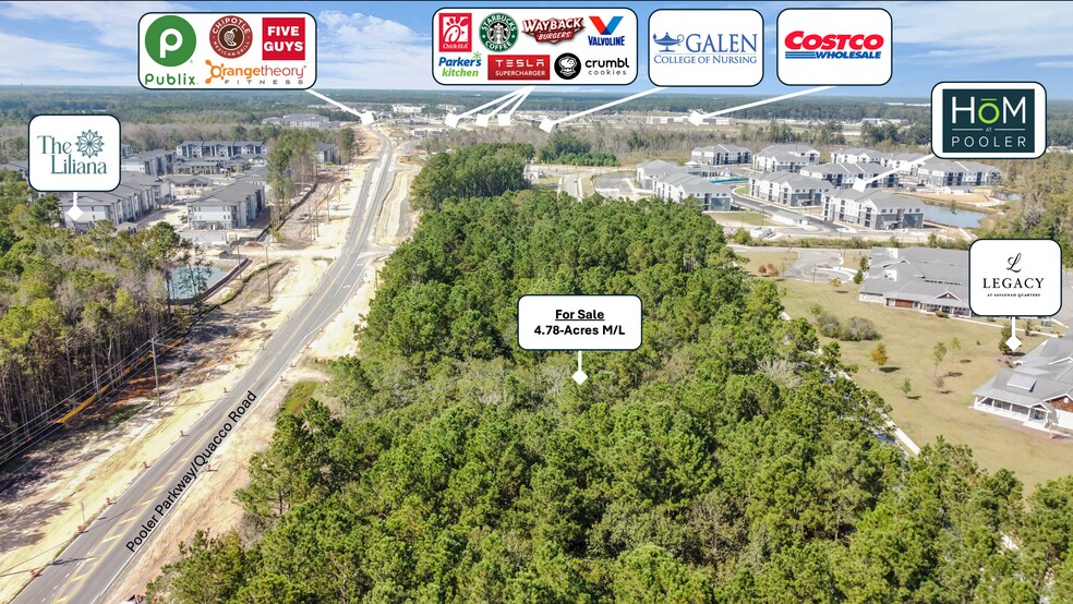More Photos Of 90 William Blakely xing, Pooler Land For Sale