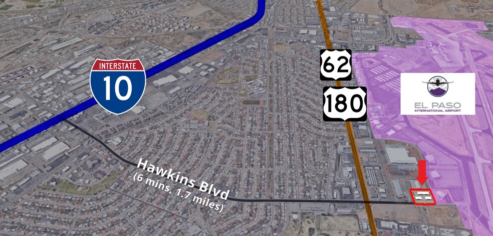 More Photos Of Hawkins Blvd, El Paso Unknown For Lease
