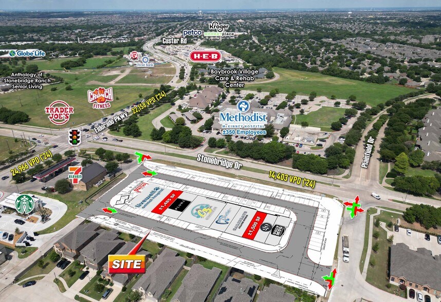 More Photos Of 2801 S Stonebridge Dr, McKinney Storefront For Lease