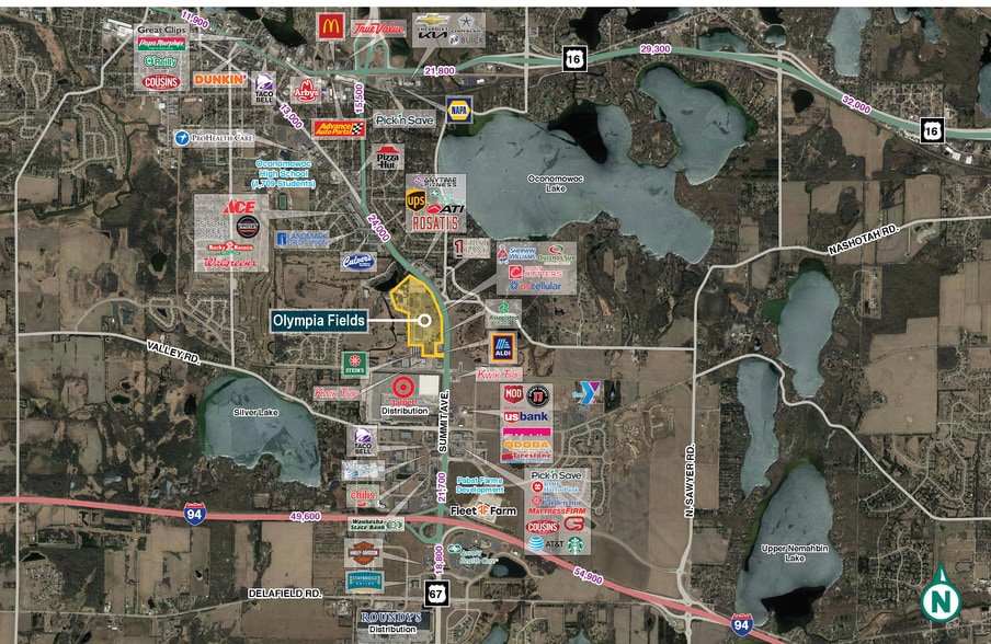 More Photos Of 1295-1299 Olympia Fields Dr, Oconomowoc General Retail For Lease