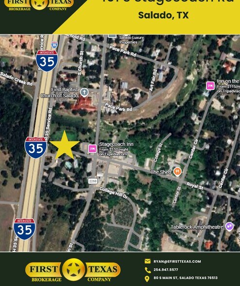 More Photos Of 401 S Stagecoach Rd, Salado Office For Sale