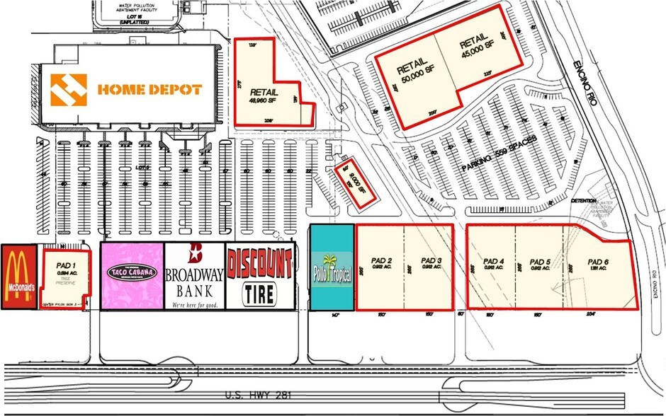 More Photos Of Hwy 281 N & Encino Rio & Evans, San Antonio Land For Lease
