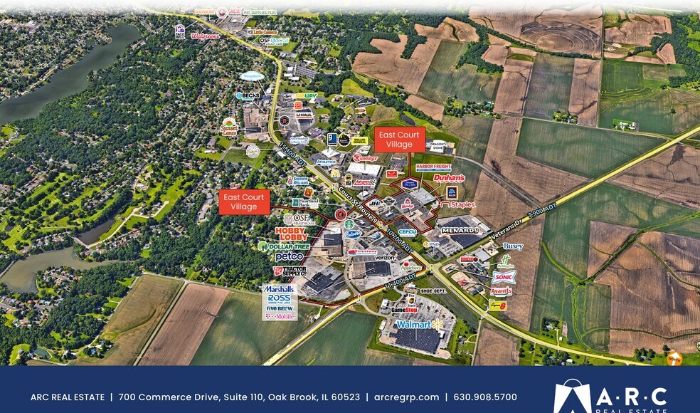 More Photos Of 3422-3564 Court St, Pekin Unknown For Lease