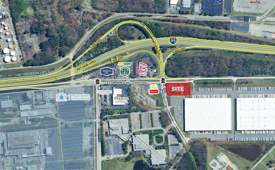 Primary Photo Of 4605 Commerce Rd, Richmond Bank For Sale
