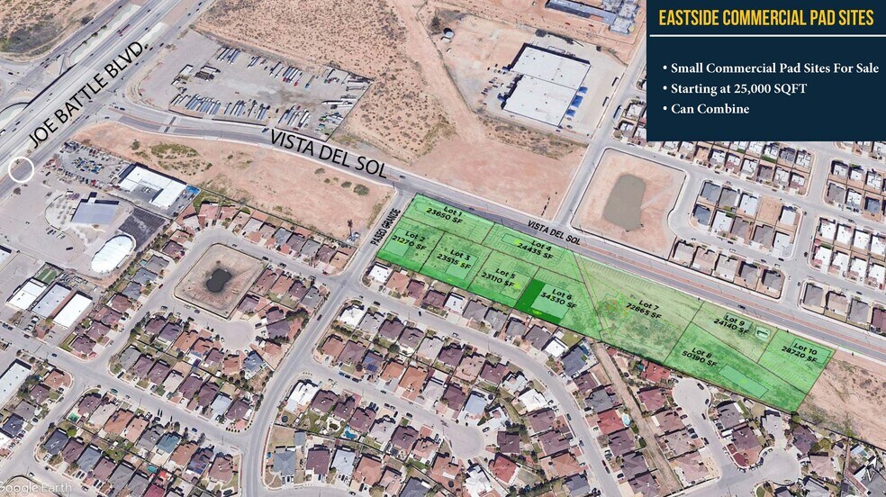 More Photos Of 12400 Vista Del Sol, El Paso Land For Sale