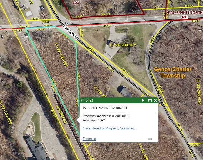 More Photos Of 5033 Chilson Rd, Brighton Land For Sale