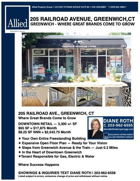 More Photos Of 205 Railroad Ave, Greenwich Freestanding For Lease