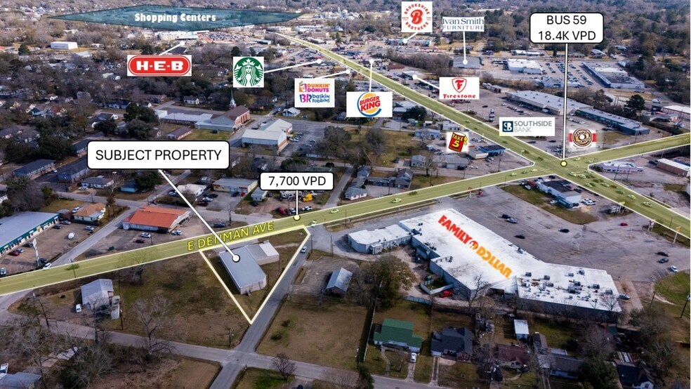 More Photos Of 310 E Denman Ave, Lufkin Storefront Retail Office For Sale