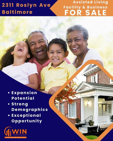 More Photos Of 2311 Roslyn Ave, Baltimore Assisted Living For Sale