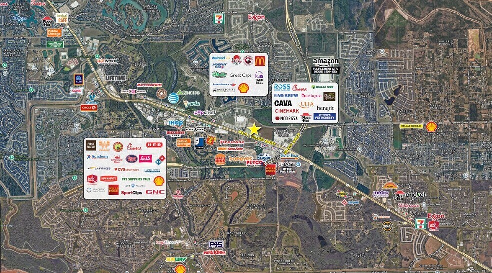More Photos Of TX Highway 6 Hwy @ Vicksburg Blvd, Missouri City Storefront For Lease