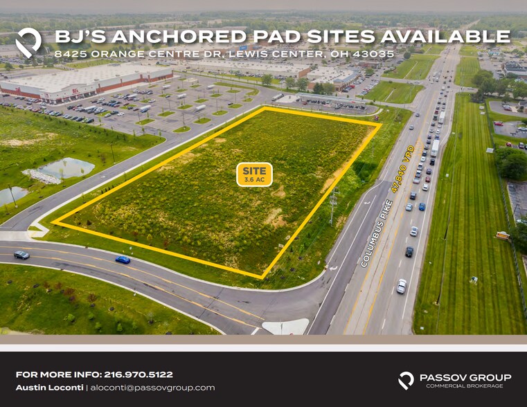 Primary Photo Of 8425 Orange Centre Dr, Lewis Center Land For Lease