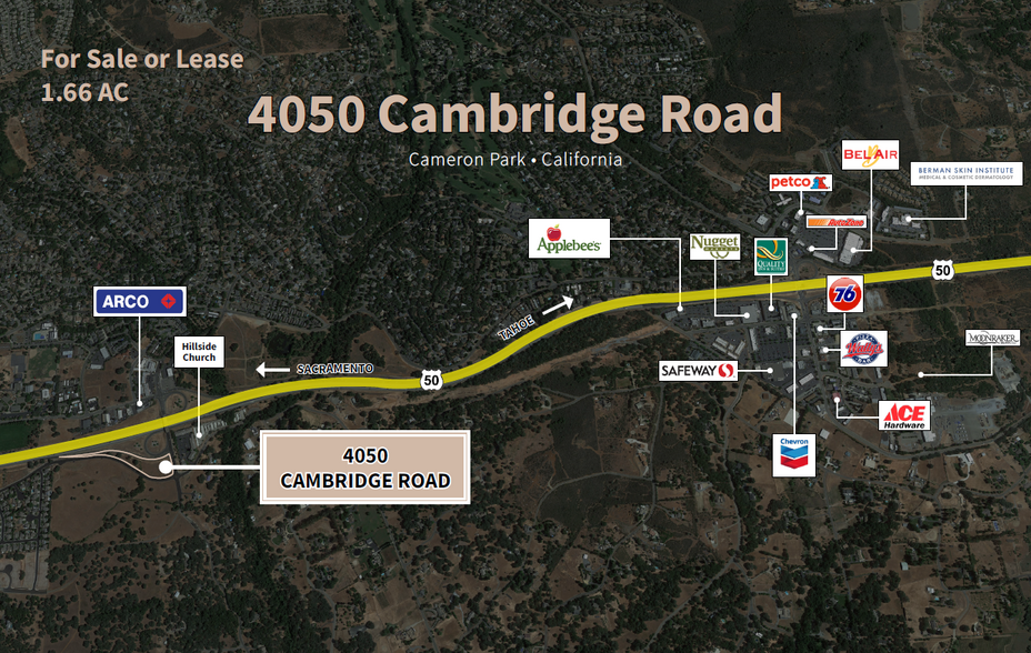 Primary Photo Of 4050 Cambridge Rd, Shingle Springs Land For Lease