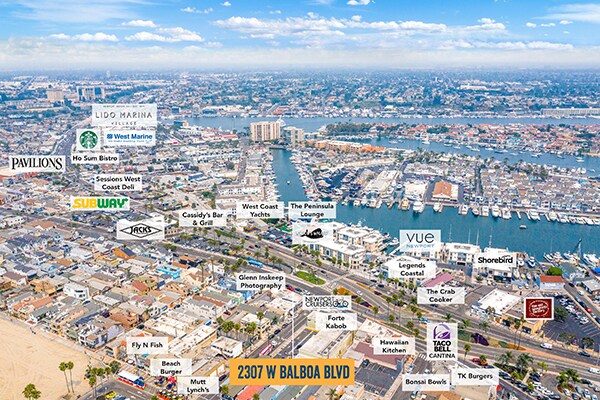 More Photos Of 2301-2307 W Balboa Blvd, Newport Beach Storefront For Sale