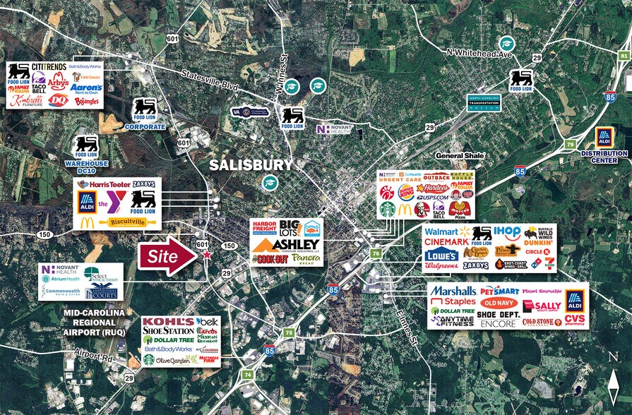 More Photos Of 320 W Jake Alexander Blvd, Salisbury Medical For Sale