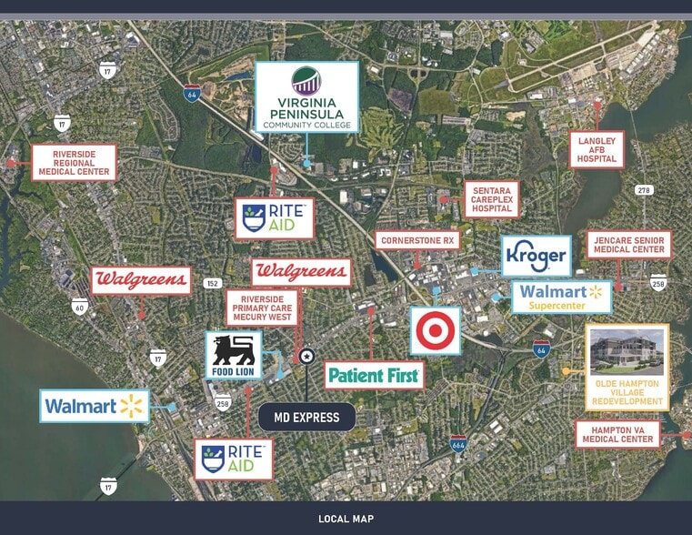 More Photos Of 3321 W Mercury Blvd, Hampton Medical For Lease