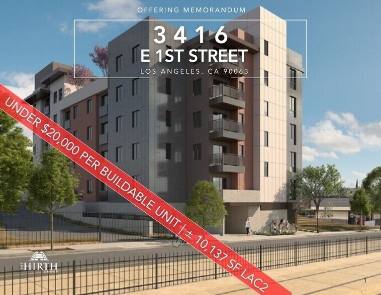 More Photos Of 3416 E 1st St, Los Angeles Land For Sale