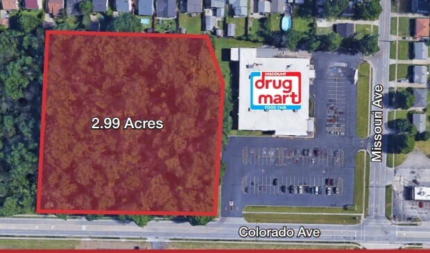 Primary Photo Of 2253 Colorado Ave, Lorain Land For Sale