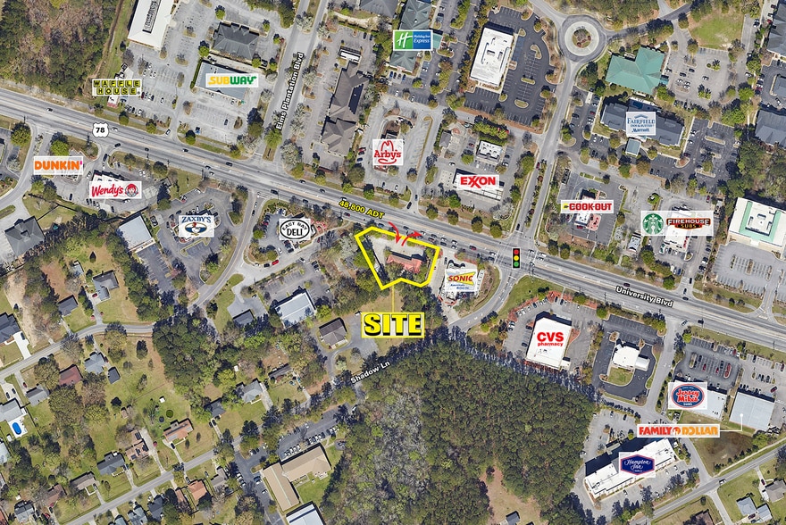 More Photos Of 9125 University Blvd, North Charleston Land For Lease