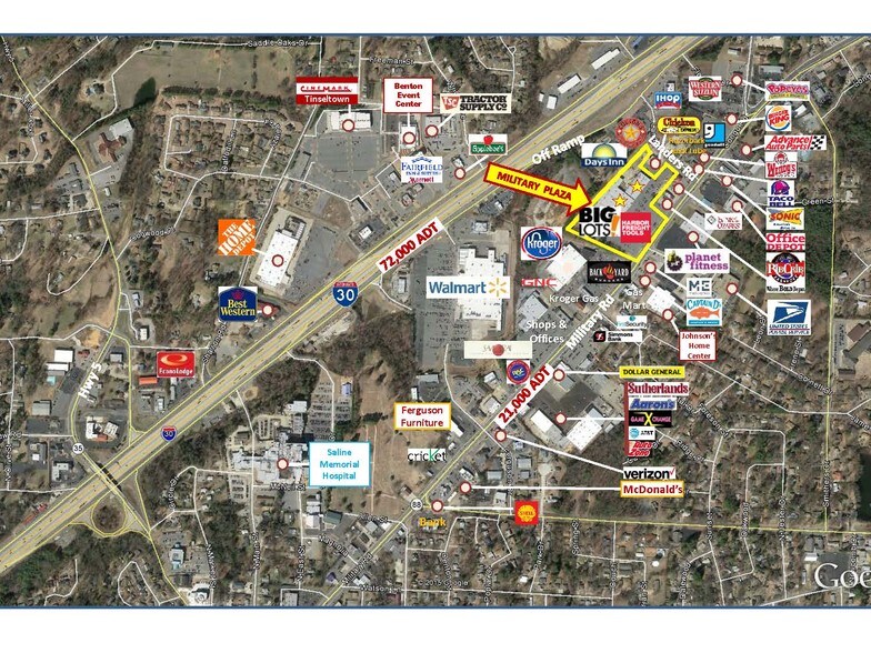 More Photos Of 1426-1528 Military Rd, Benton General Retail For Lease