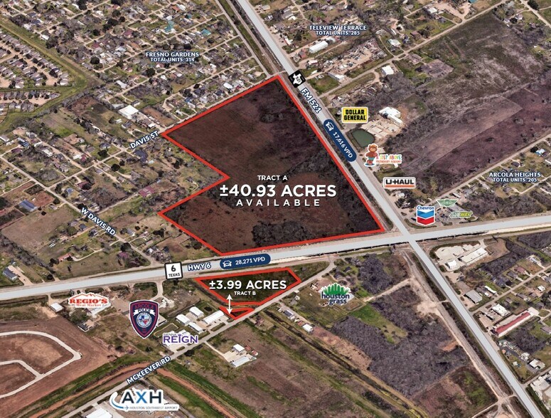 Primary Photo Of Hwy 6 @ FM 521, Arcola Land For Sale