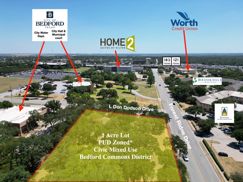 Primary Photo Of 2009 Forest Ridge Dr, Bedford Land For Sale