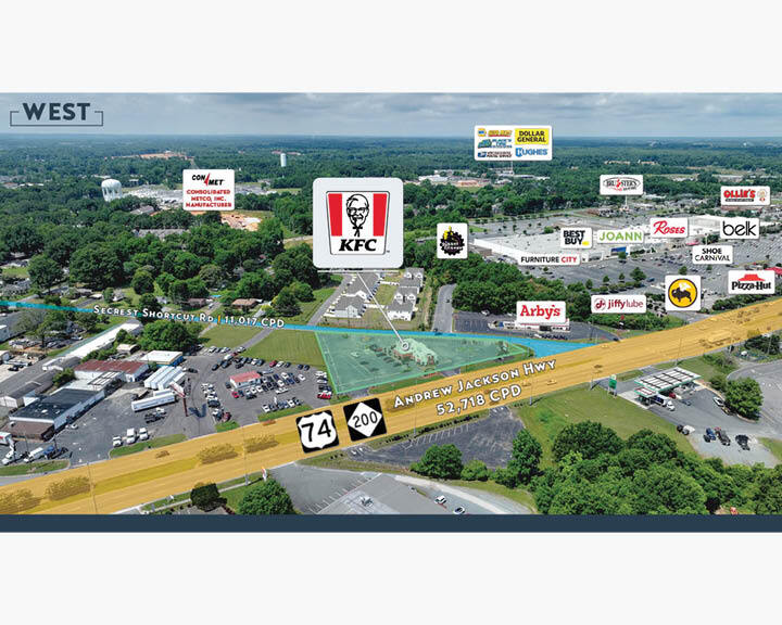 More Photos Of 2021 W Roosevelt Blvd, Monroe Fast Food For Sale