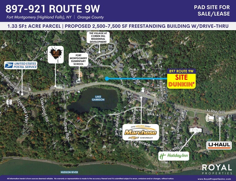 More Photos Of 897-921 Route 9, Fort Montgomery General Retail For Lease