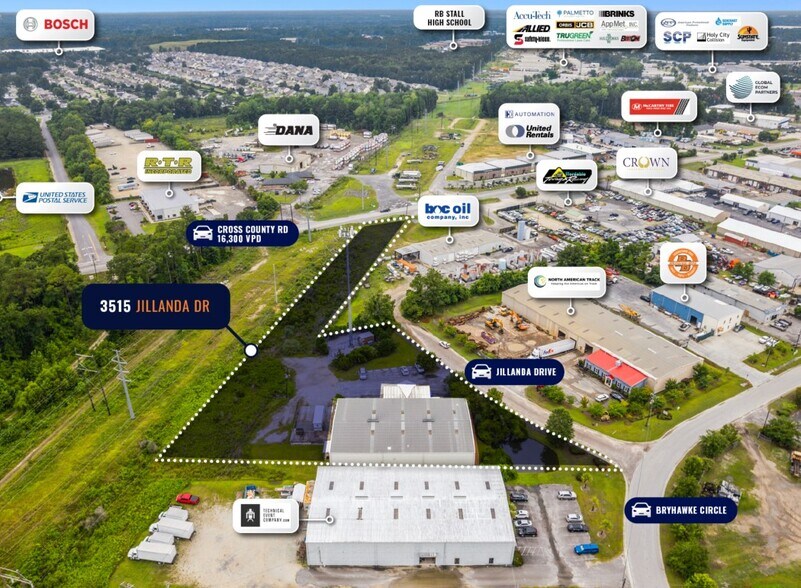 More Photos Of 3515 Jillanda Dr, North Charleston Warehouse For Sale