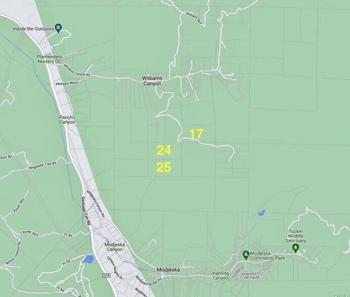 More Photos Of 25 Williams Canyon Rd, Silverado Land For Sale