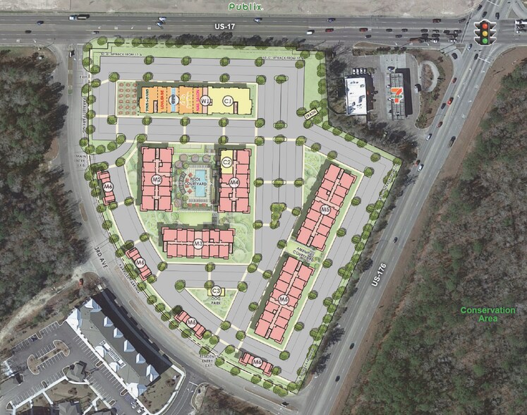 Primary Photo Of 2601 N Main St, Summerville Multifamily For Sale