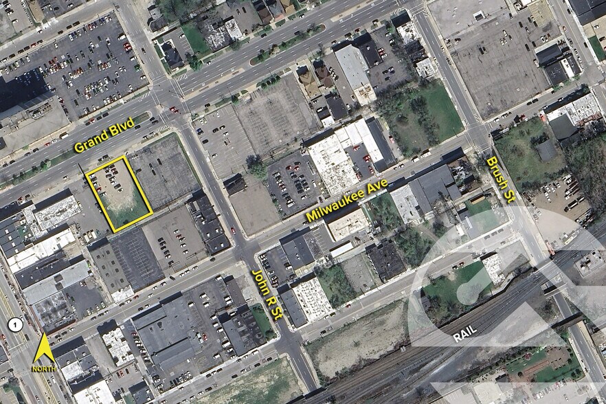 Primary Photo Of 3065 E Grand Blvd, Detroit Land For Sale