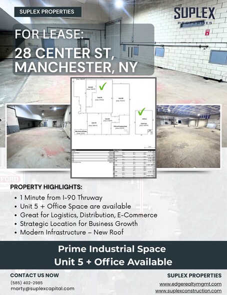 Primary Photo Of 28 Center St, Manchester Warehouse For Lease