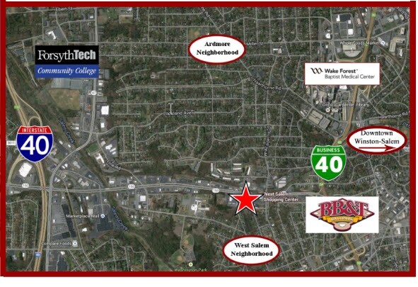 More Photos Of 603 Peters Creek Pky, Winston-Salem Land For Lease