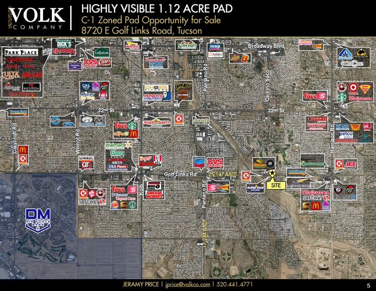 More Photos Of 8720 E Golf Links Rd, Tucson Land For Sale