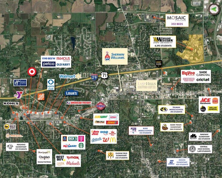 More Photos Of 2115 N Belt Hwy, Saint Joseph Unknown For Lease