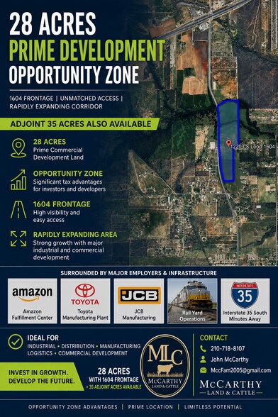 Primary Photo Of 12203 Loop 1604 W, Von Ormy Land For Sale