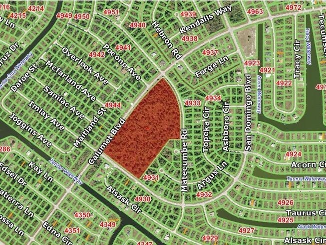 More Photos Of 9144 Calumet Blvd, Port Charlotte Land For Sale