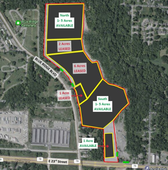 Primary Photo Of 2001 Blue Ridge Blvd, Independence Land For Lease