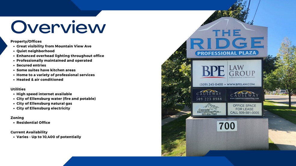 More Photos Of 700 E Mountain View Ave, Ellensburg Medical For Lease