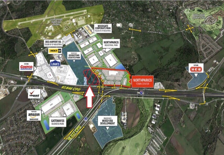 More Photos Of 2601 N Interstate 35, Georgetown Land For Sale