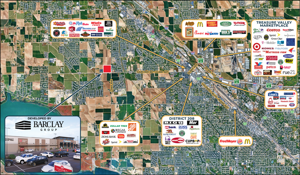 More Photos Of Karcher Rd & Lake Ave, Caldwell General Retail For Lease
